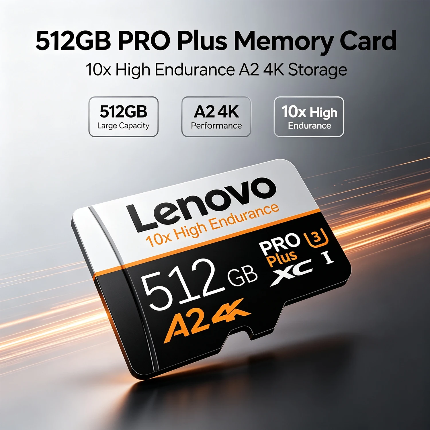 Cartão de memória Lenovo SD, 1 TB, cartão flash de alta velocidade, vídeo 4K Full HD, cartão Micro SD, 128 GB, 256 GB, 512 GB, para câmaras Xiaomi e PC. Cartão de memória Lenovo SD, 1 TB, cartão flash de alta velocidade, vídeo 4K Full HD, cartão Micro SD, 128 GB, 256 GB, 512 GB, para câmaras Xiaomi e PC.