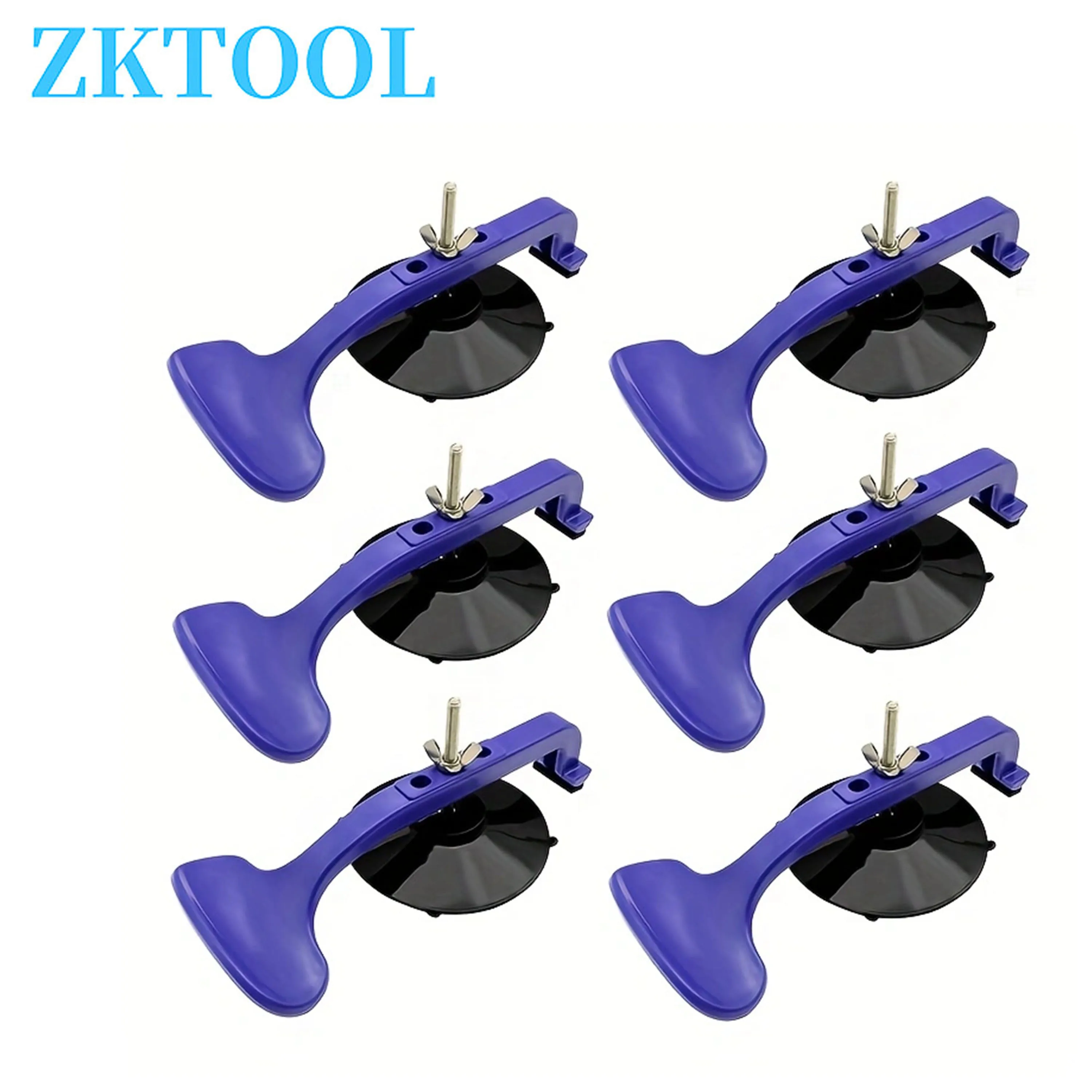 Atualizado 6 pçs kit de braçadeira ventosa para carro conversível vidro pára-brisa reparação superior adesivo classe braçadeira kit com almofada esponja