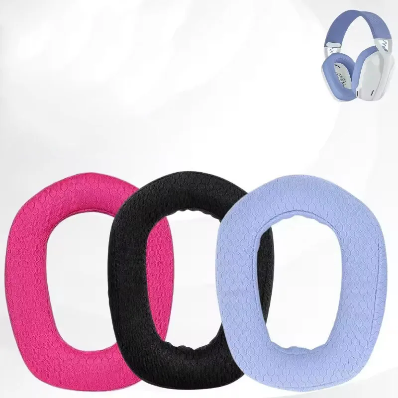 Almofadas de Ouvido em Malha para Fones de Ouvido Gamer Logitech G435, Capas de Substituição para Fones de Ouvido, Protetores de Ouvido, Almofadas para Ouvido