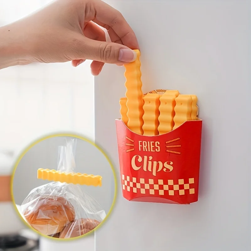 12pçs em forma de batata portátil, armazenamento de cozinha, lanche, saco de vedação, clipes, braçadeira seladora, ferramenta magnética abs, ímã de geladeira 12pçs em forma de batata portátil, armazenamento de cozinha, lanche, saco de vedação, clipes, braçadeira seladora, ferramenta magnética abs, ímã de geladeira