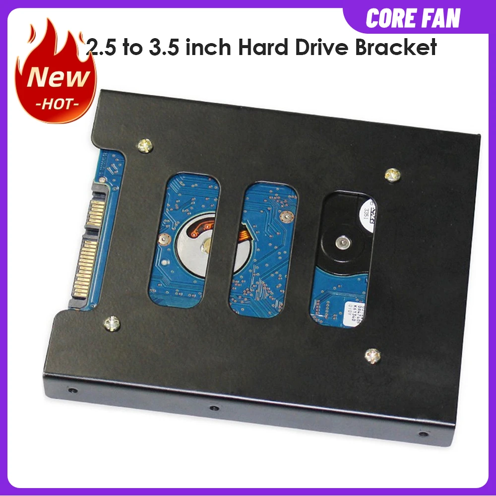 3-1 pces 2.5 polegada ssd hdd para 3.5 polegada adaptador de montagem suporte para computador pc metal disco rígido titular doca gabinete sata ide ssd 3-1 pces 2.5 polegada ssd hdd para 3.5 polegada adaptador de montagem suporte para computador pc metal disco rígido titular doca gabinete sata ide ssd