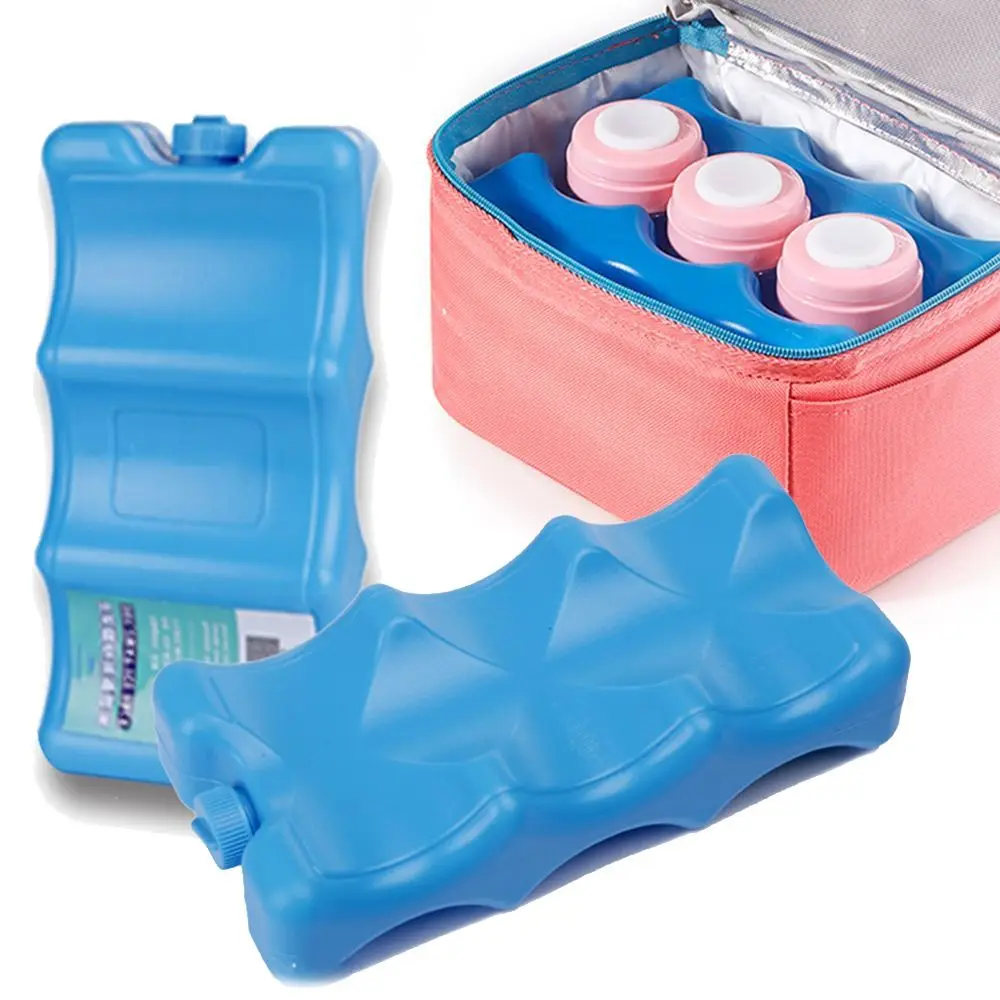 Caixa Térmica Reutilizável para Piquenique e Viagem com Blocos de Gelo em Gel para Injeção de Água
