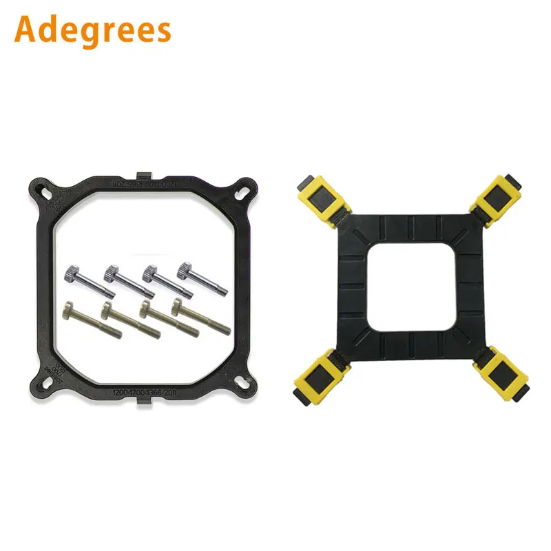 Suporte Traseiro para Placa-Mãe com Dissipador de Calor para CPU Intel, Compatível com 1150/1151/1155/1156/1366/1700/1200/2011/X79/X99