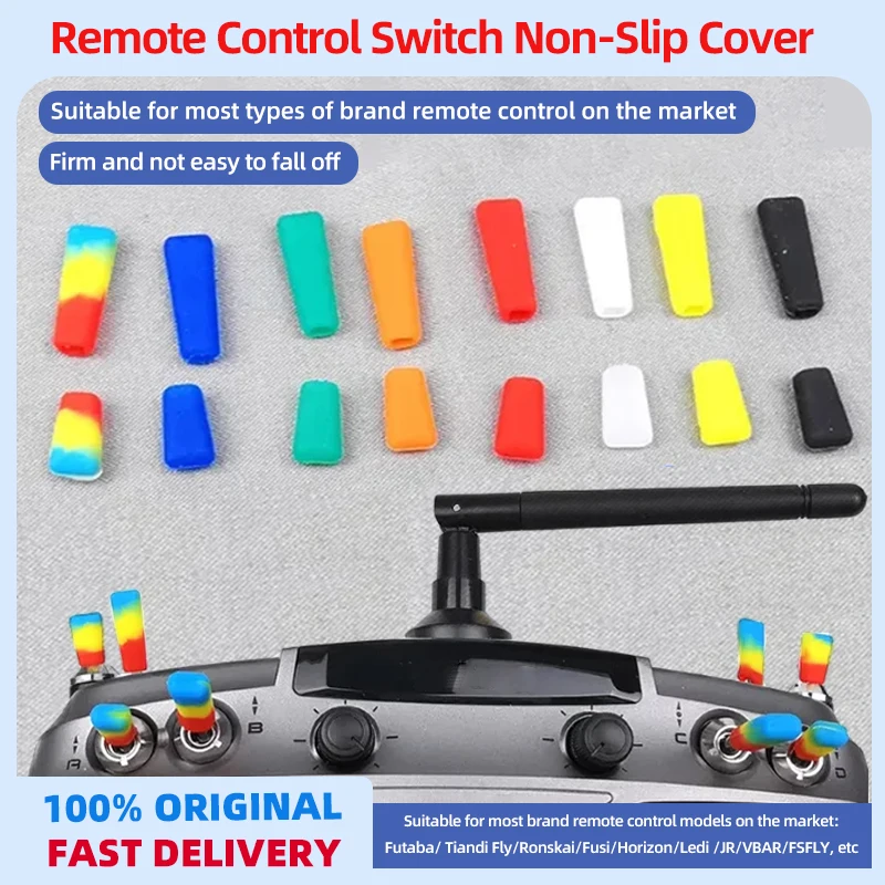 Interruptor de controle remoto capa antiderrapante futaba/radiolink/frsky/flysky controle remoto tampa do interruptor de três engrenagens para modelo drone peças rc Interruptor de controle remoto capa antiderrapante futaba/radiolink/frsky/flysky controle remoto tampa do interruptor de três engrenagens para modelo drone peças rc