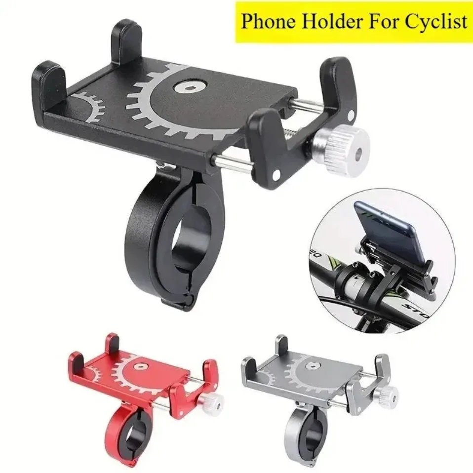 Suporte para Telefone de Bicicleta para Ciclismo ao Ar Livre 360 ° Suporte de celular para navegação em motocicleta, bicicleta, com rotação, para todos os smartphones.