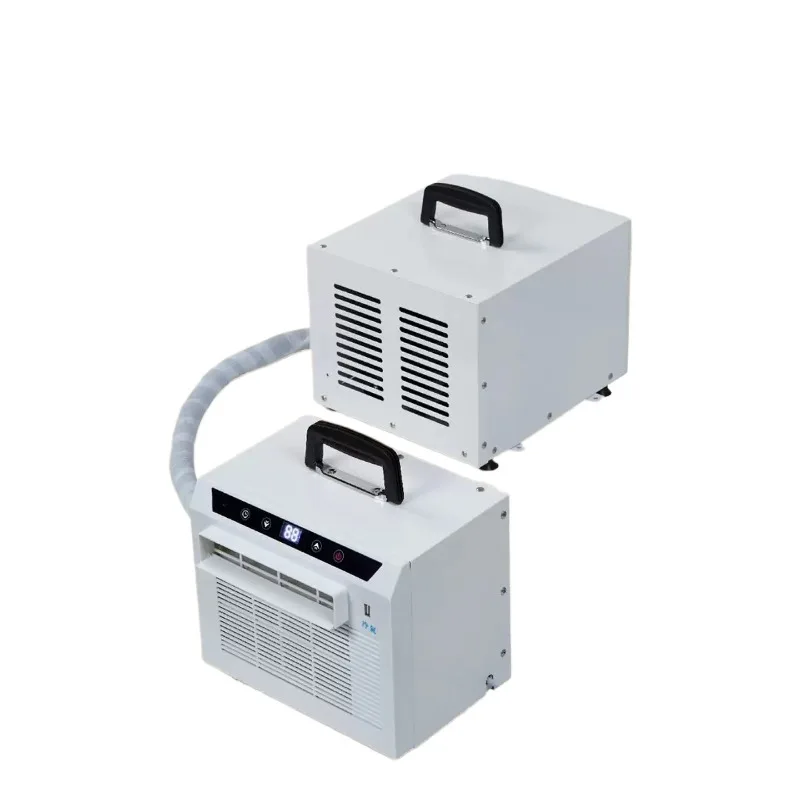 Ar Condicionado Portátil Split Sem Instalação, Dupla Utilização para Carro, Camping e Barraca, Equipamento de Resfriamento Externo com Economia de Energia