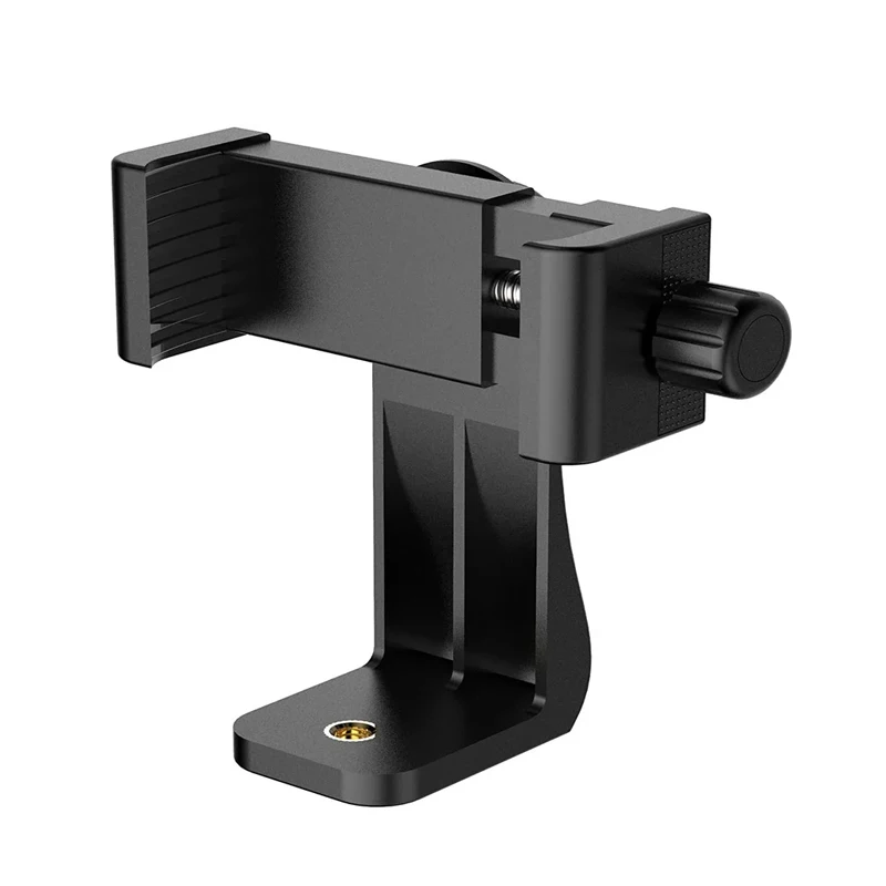 Clipe de telefone móvel de 360 graus compatível com todos os 1/4 parafuso suporte de celular tripé de mesa adaptador para suporte de iphone