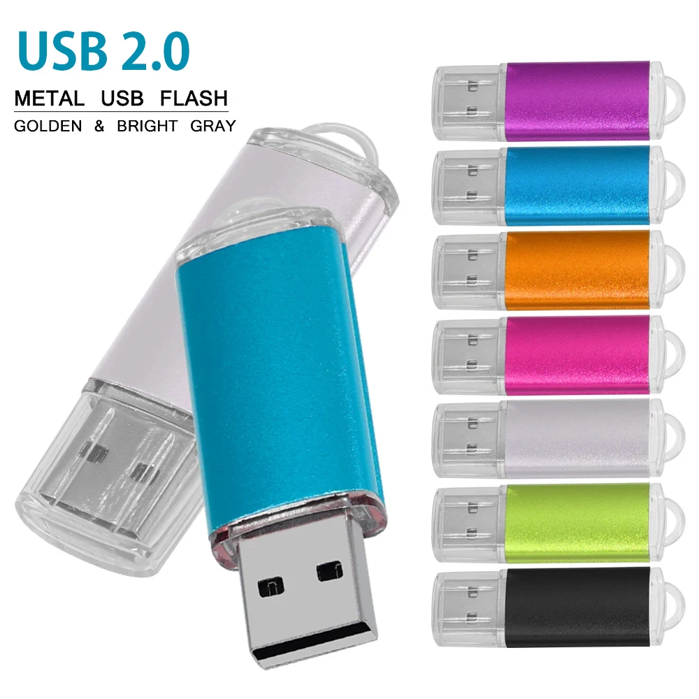 Atacado de Fábrica: Pen Drives USB 2.0 de 1GB, 2GB, 4GB, 8GB, 16GB, 32GB, 128MB, 256MB, 512MB - Flash Drives e Memórias USB