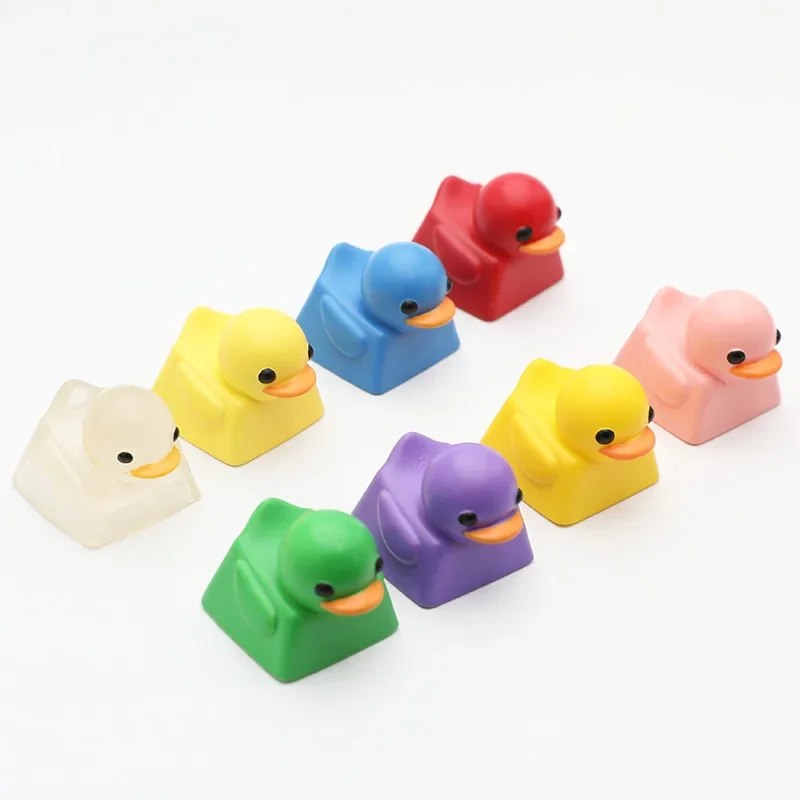 1 pçs bonito pato resina keycap personalizado dos desenhos animados decoração jogo chave boné para cereja mx switch gamer teclado mecânico presente 1 pçs bonito pato resina keycap personalizado dos desenhos animados decoração jogo chave boné para cereja mx switch gamer teclado mecânico presente