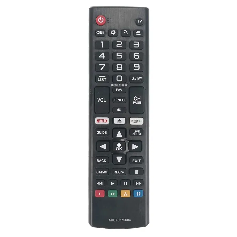 AKB 75375604 CONTROLE REMOTO ABS DE ALTA QUALIDADE PARA LG SMART TV 433HZ