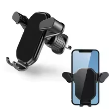 Suporte de Telefone para Carro com Gravidade, Suporte para Celular com Adaptador para Smartphones de 4.7 a 7 Polegadas