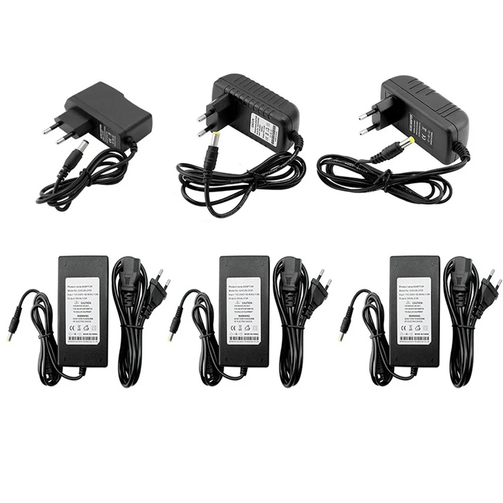 Fonte de Alimentação AC DC 5V 6V 9V 12V 13V 14V 15V 24V 1A 2A 3A 5A 6A 8A 10A Adaptador de Energia AC DC 220V para 12V