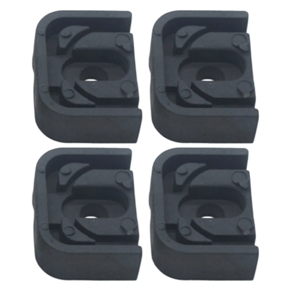 4 PCS Almofadas de Borracha para Unidade Externa de Ar Condicionado com Função de Amortecimento de Vibrações Antiderrapante para Sistemas de Ar Condicionado Tipo Split