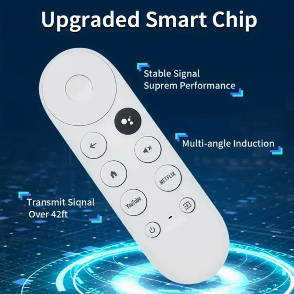 Controle Remoto de Substituição G9N9N (Somente Controle Remoto) para Google Chromecast 4K Snow Smart TV Streaming Media Player