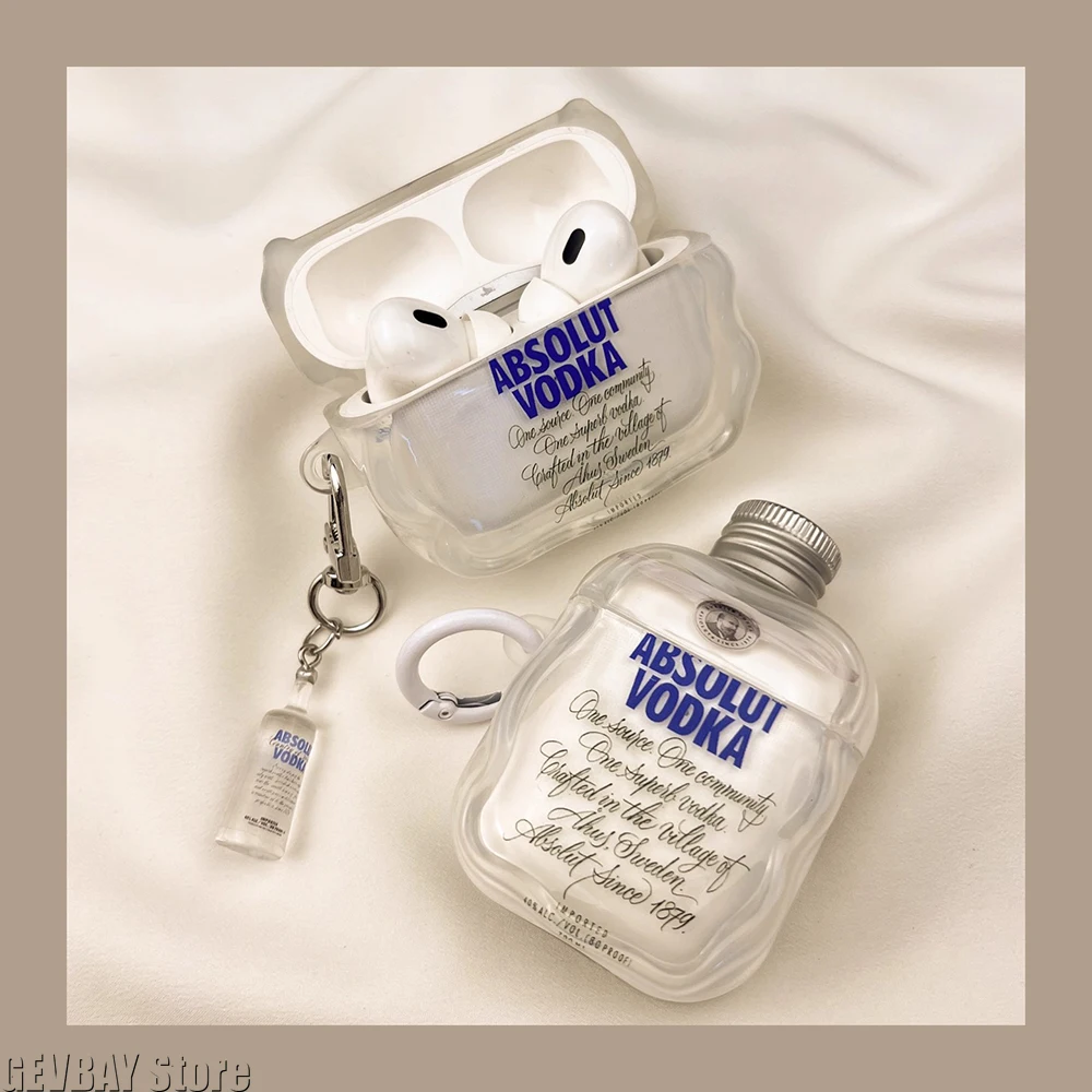 Nova vodka airpods 4 caso 4a geração caso airpods pro 2 compatível para apple fone de ouvido caso 3a geração Nova vodka airpods 4 caso 4a geração caso airpods pro 2 compatível para apple fone de ouvido caso 3a geração
