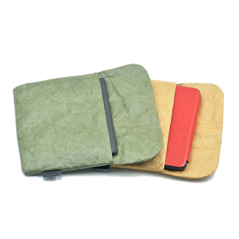 Capa de bolsa para laptop estilo antigo vintage, material de papel de fibra 6 “funda para leitor eletrônico para Kindle Paperwhite Voyage Touch 6 polegadas