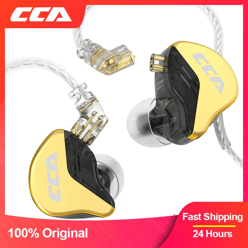 Cca cra + pendurado no ouvido com fio de alta fidelidade fone monitor fones cancelamento ruído esporte gamer fones kz zex pro non ca4
