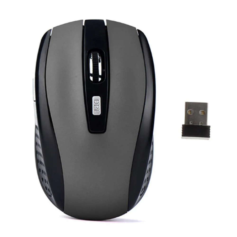 Mouse Gamer Sem Fio Slim Mini 2.4G Óptico 6D para MacBook e Laptops Compatível com Tecnologia Sem Fio 2.4GHz