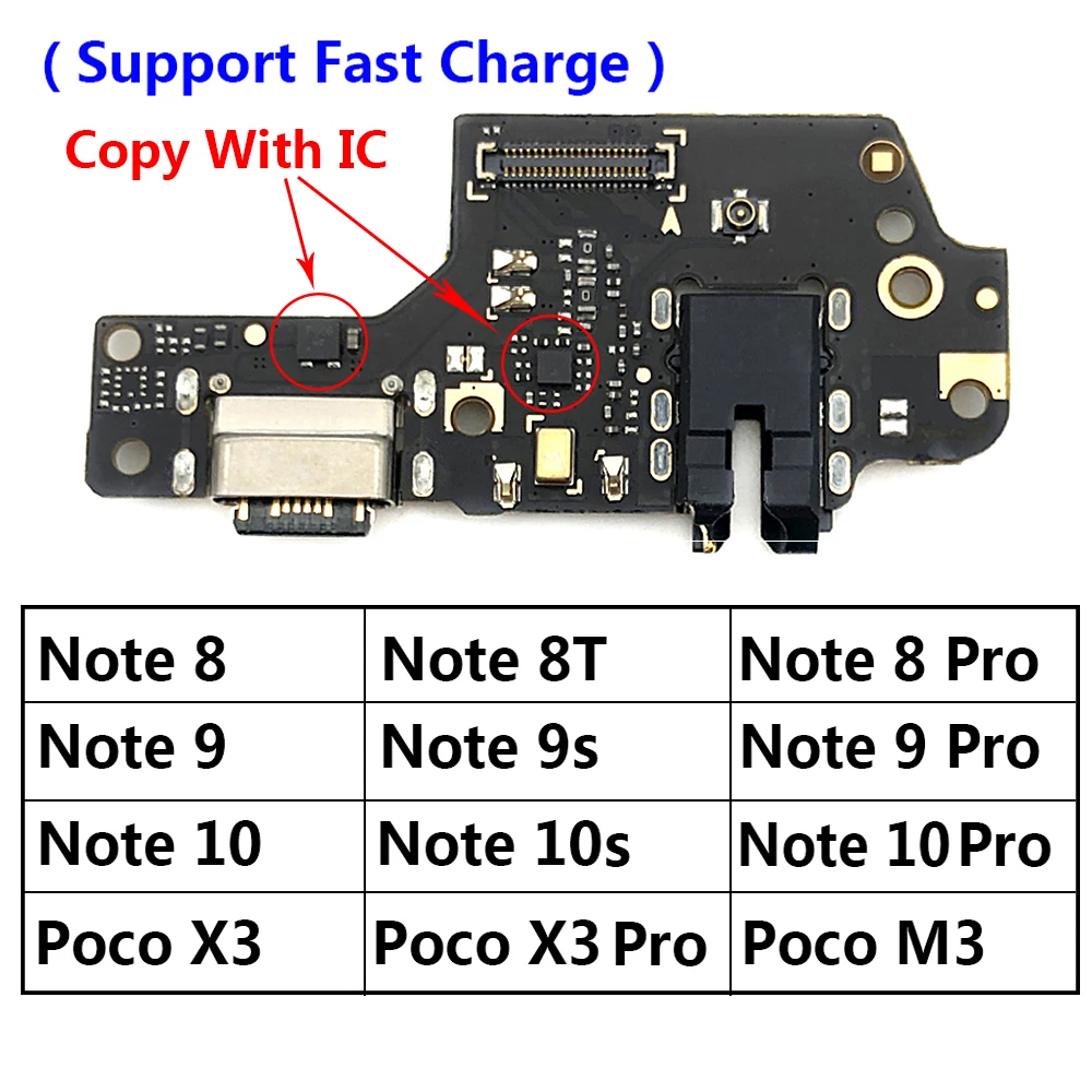 Placa de porta de carregamento usb, conector de cabo flexível para xiaomi poco x3 m4 pro m3 redmi note 7 8 8t 9s 9 10 10s 11 pro 4g 5g microfone Placa de porta de carregamento usb, conector de cabo flexível para xiaomi poco x3 m4 pro m3 redmi note 7 8 8t 9s 9 10 10s 11 pro 4g 5g microfone