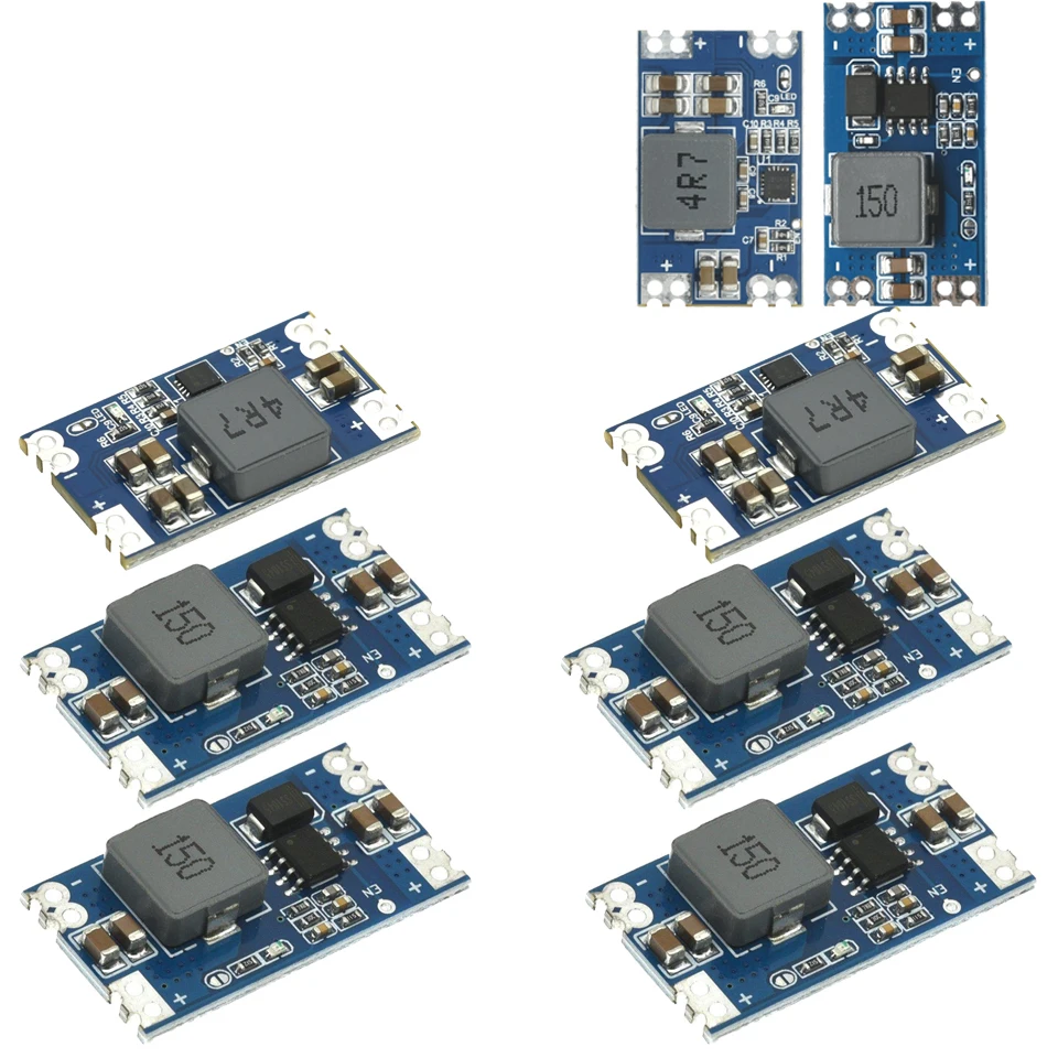 5 peças saída de alta eficiência 3.3v 5v 9v 12v 5a mini560 pro conversor step down DC-DC regulador de tensão módulo de fonte de alimentação buck