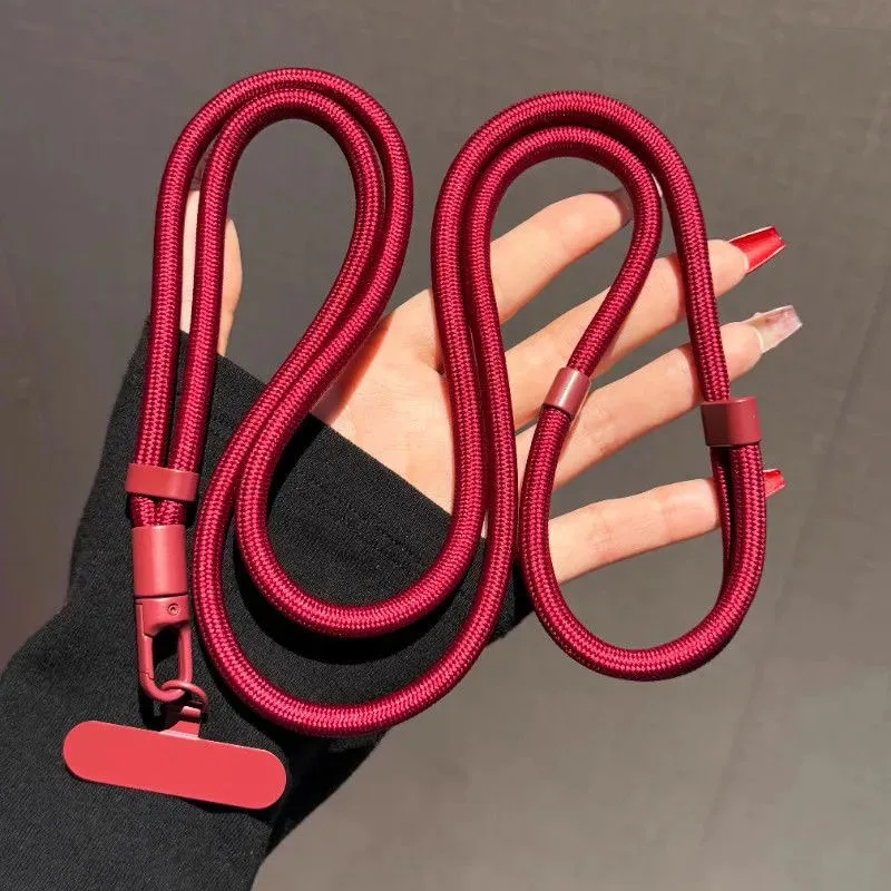 Cordão de telefone ajustável/alça de pulso crossbody/pescoço alça de telefone universal estilingue cabo extensível para smartphones