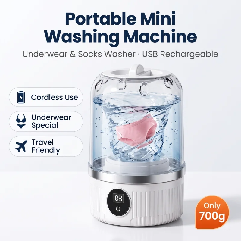 Mini máquina de lavar roupa portátil, pequena, especial para roupas maternas e infantis, sem necessidade de instalação Mini máquina de lavar roupa portátil, pequena, especial para roupas maternas e infantis, sem necessidade de instalação