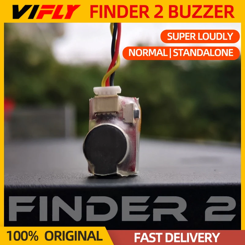 Vifly localizador 2 v2 buzzer rastreador modelo perdido alarme bip bateria embutida para avião rc fpv quadcopter drone corrida
