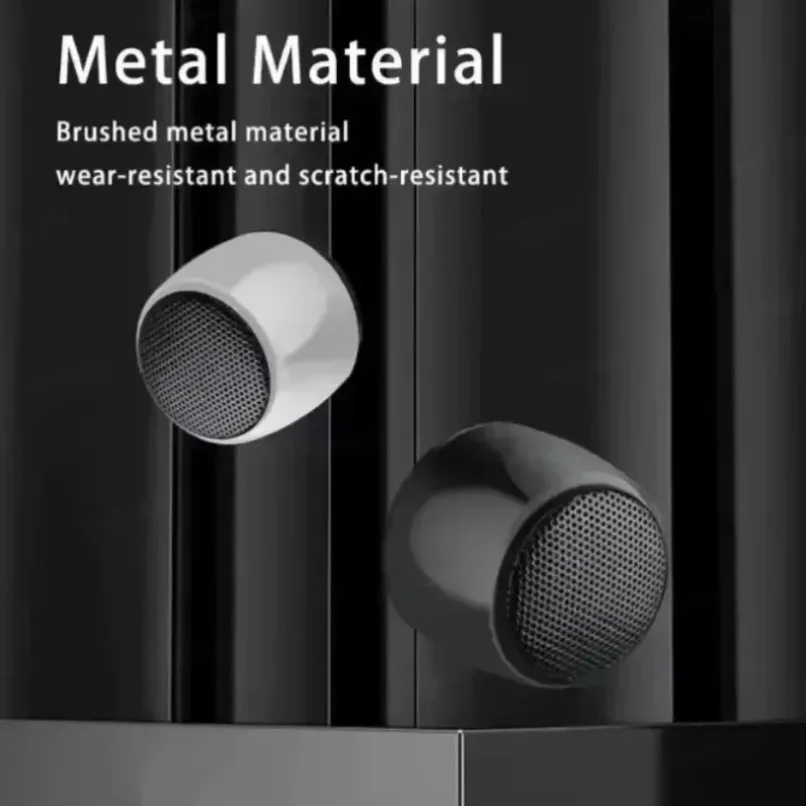 Caixa de Som Bluetooth Mini Multicolorida Portátil, Reprodutor de Áudio Sem Fio com Microfone para Casa, Viagens, Festas e Presentes