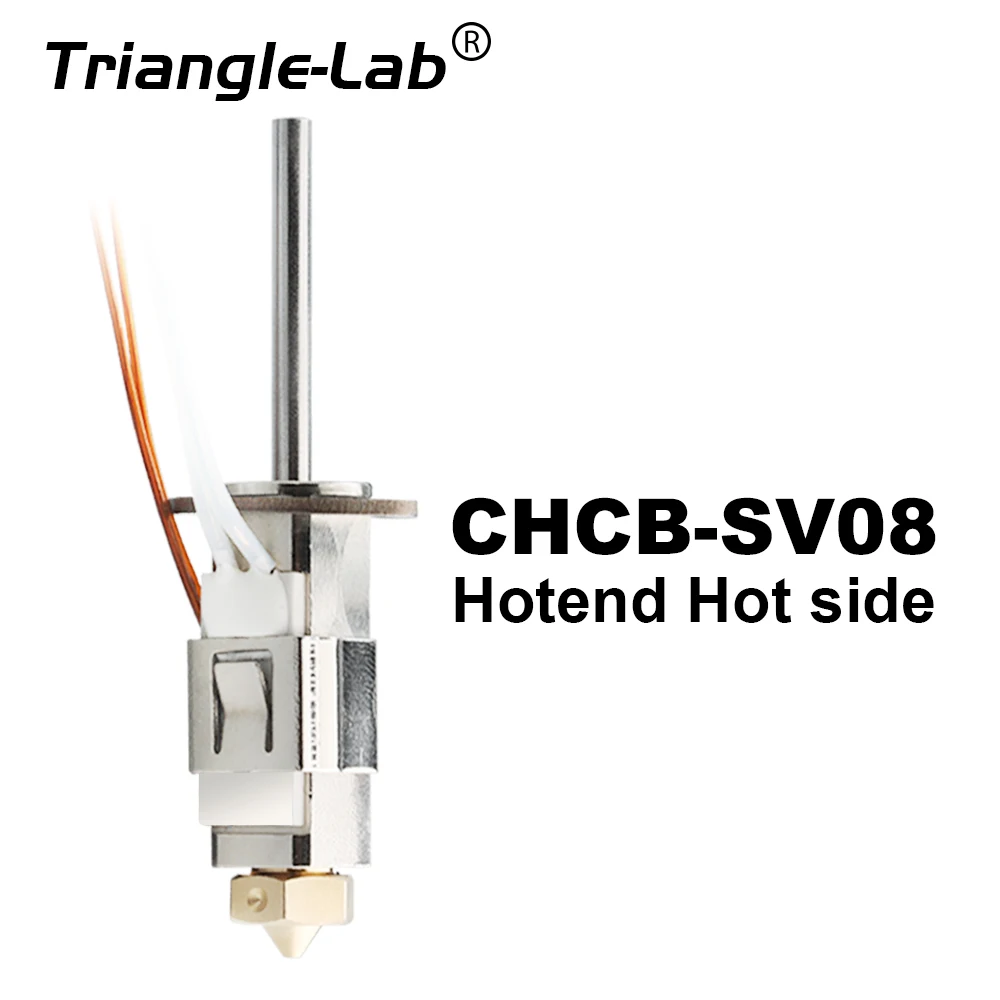Trianglelab CHCB-SV08 Hotend Hot Side Upgrade para SV08 Compatível com Dissipadores de Calor Anteriores Elemento de Aquecimento de 80W Trianglelab CHCB-SV08 Hotend Hot Side Upgrade para SV08 Compatível com Dissipadores de Calor Anteriores Elemento de Aquecimento de 80W