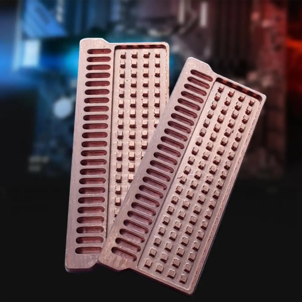 Módulo de memória do dissipador de calor do portátil Dissipação de calor Dissipador de calor de cobre puro Cooler Radiador Laptop RAM Refrigeração