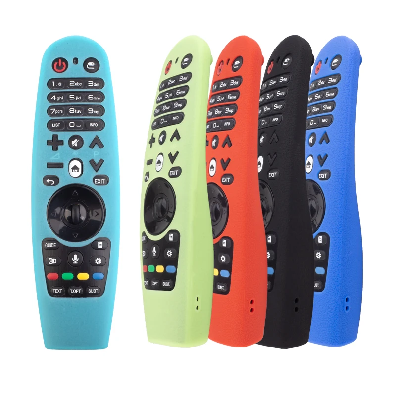 Manga de proteção de controle remoto capa de silicone macio para lg smart tv controle remoto AN-MR600/AN-MR650/AN-MR18BA/AN-MR19BA