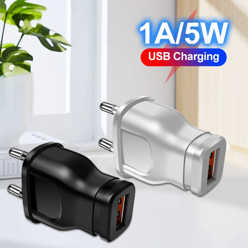 5v 1a carregador usb porta fonte de alimentação carregadores de parede pequeno adaptador de alimentação para iphone samsung huawei xiaomi redmi móvel