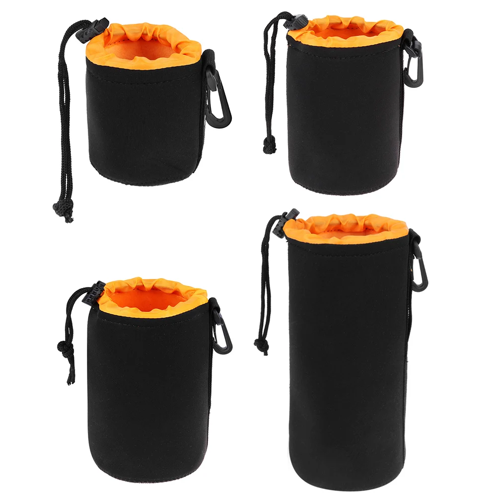 Bolsa para lente de câmera, bolsa para lente de câmera para nikon, canon, sony, neoprene, à prova d'água, bolsa protetora para a maioria das câmeras slr digitais
