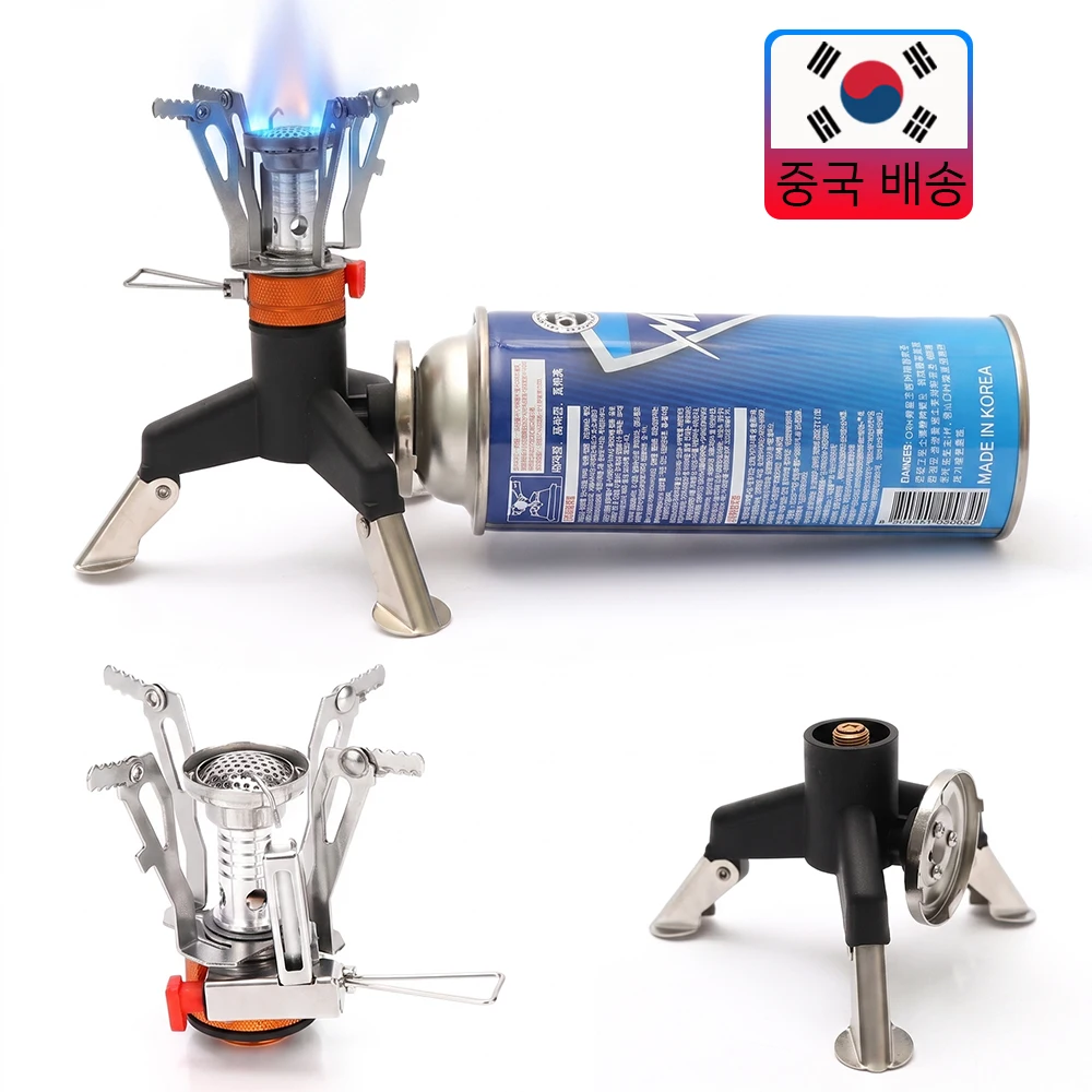 Adaptador de tanque de gás de três pernas, tripé ao ar livre, conector de fogão a gás, adaptador de suporte de tanque ultraleve, equipamento de acampamento e caminhada
