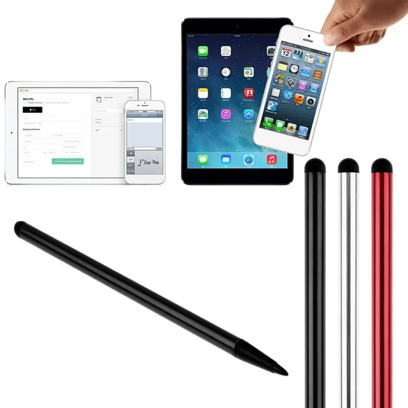 Caneta Universal de Duplo Uso (1-3 Peças) para iPad, Stylus para Tablet Android Lenovo, Caneta Capacitiva para Celular Caneta Universal de Duplo Uso (1-3 Peças) para iPad, Stylus para Tablet Android Lenovo, Caneta Capacitiva para Celular