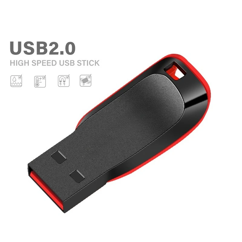 Pen drive USB de 4GB, 128GB, 64GB, 32GB e 8GB, preto, com capacidade real, para presente corporativo, dispositivo de armazenamento de dados para computador.