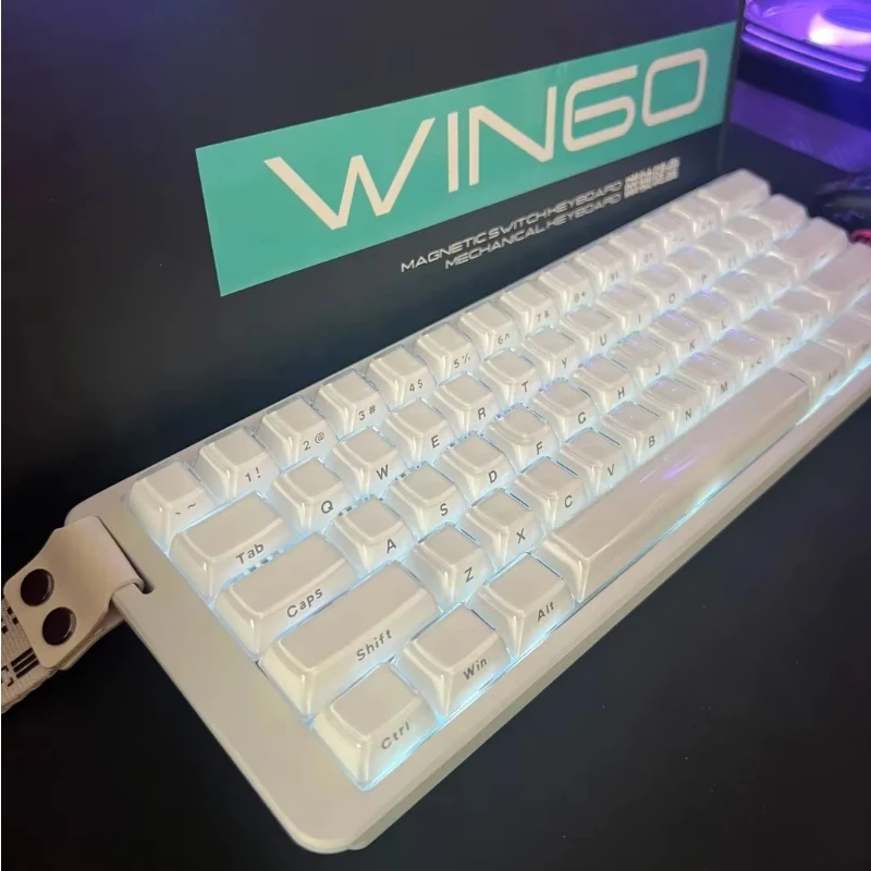 Novo Teclado Magnético Aula Win60/68he, Teclado Gamer 8000hz, Baixa Latência, Teclado Mecânico Personalizável para E-Sport