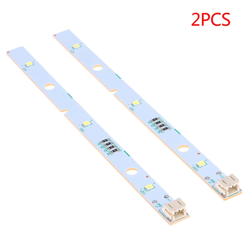 2 PCS Barra de Luz de Freezer Tira LED Para RONGSHENG/HISENSE Geladeira LED Luz E 349766 MDDZ-162A 1629348 DC12V 2W 2 PCS Barra de Luz de Freezer Tira LED Para RONGSHENG/HISENSE Geladeira LED Luz E 349766 MDDZ-162A 1629348 DC12V 2W