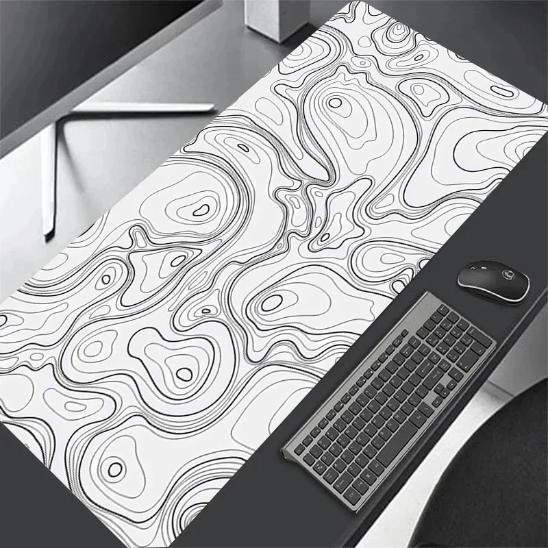 Mousepad para Computador Strata Liquid Gaming, Acessório para PC e Laptop, Tapete Antiderrapante Macio, Tamanho XXL, Mousepad Grande 900x400.