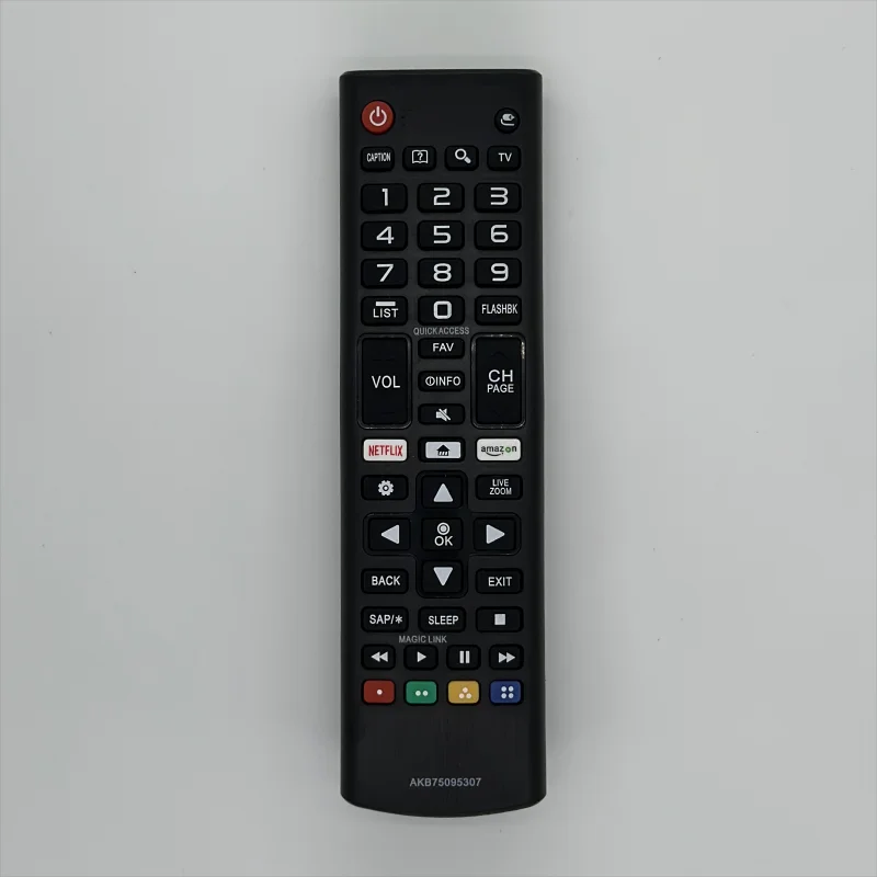 AKB DE CONTROLE REMOTO ABS DE ALTA QUALIDADE 75095307 PARA LG SMART TV 433MHZ 2015 2016 2017 2018 2019 2020 2021 2022 2023