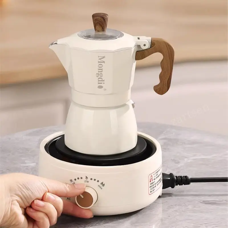 Base de aquecimento de panelas elétricas 500w aquecedor elétrico fogão de café casa manual temperatura ajustável aquecedor de cozinha