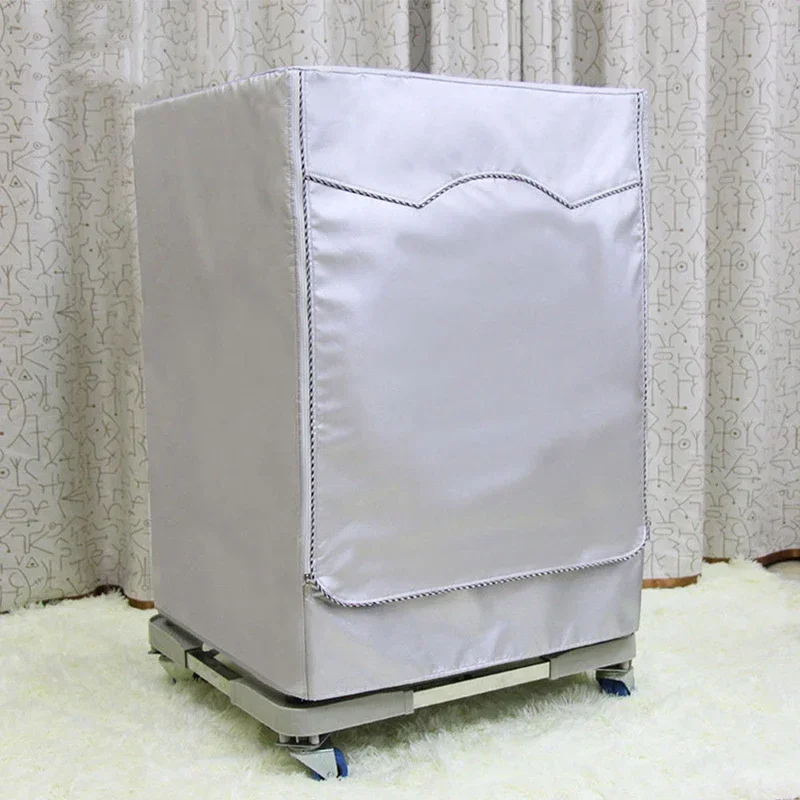 Protetor solar à prova de poeira capa de máquina de lavar roupa caso à prova dwaterproof água máquina de lavar proteção poeira carga frontal secador de lavagem 4 tamanhos
