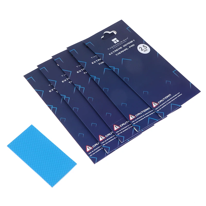 Thermalright ODYSSEY Almofada Térmica Não Condutiva para Placa de Vídeo GPU, Tapete Térmico para Resfriamento a Água 12.8W/mk 0.5/1.0/1.5/2.0/2.5/3.0mm