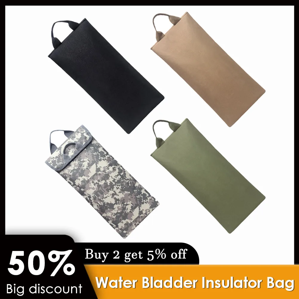 Hidratação Bexiga Isolamento Manga Saco Térmico Isolado Bolsa de Armazenamento Leve para Bexiga de Água Oxford Pano 2-3L