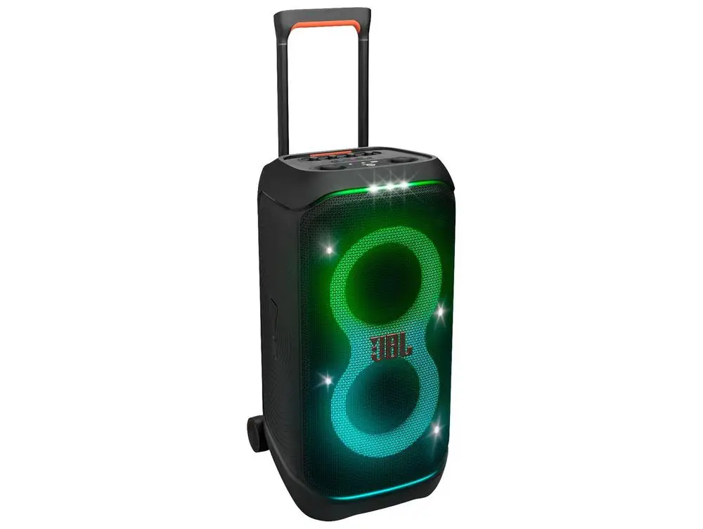 Caixa de Som JBL PartyBox Stage 320 Bluetooth Amplificada Portátil 240W USB - Bivolt Caixa de Som JBL PartyBox Stage 320 Bluetooth Amplificada Portátil 240W USB - Bivolt