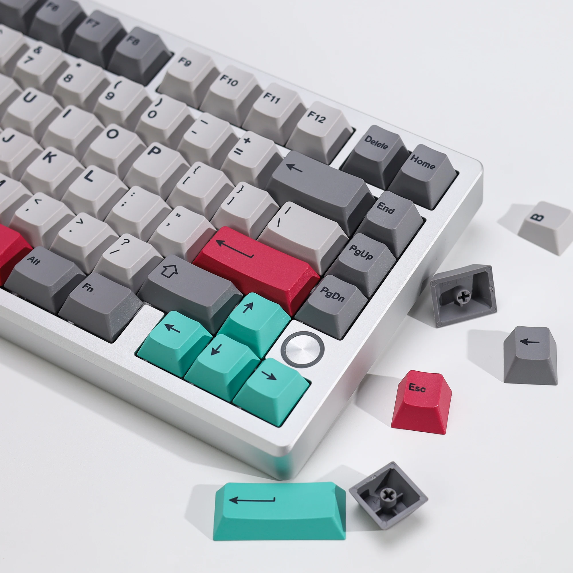 Kbdiy gmk moderno dolch keycaps retro pbt keycap cereja perfil para cereja gateron kailh mx switches 60 teclado mecânico gamer