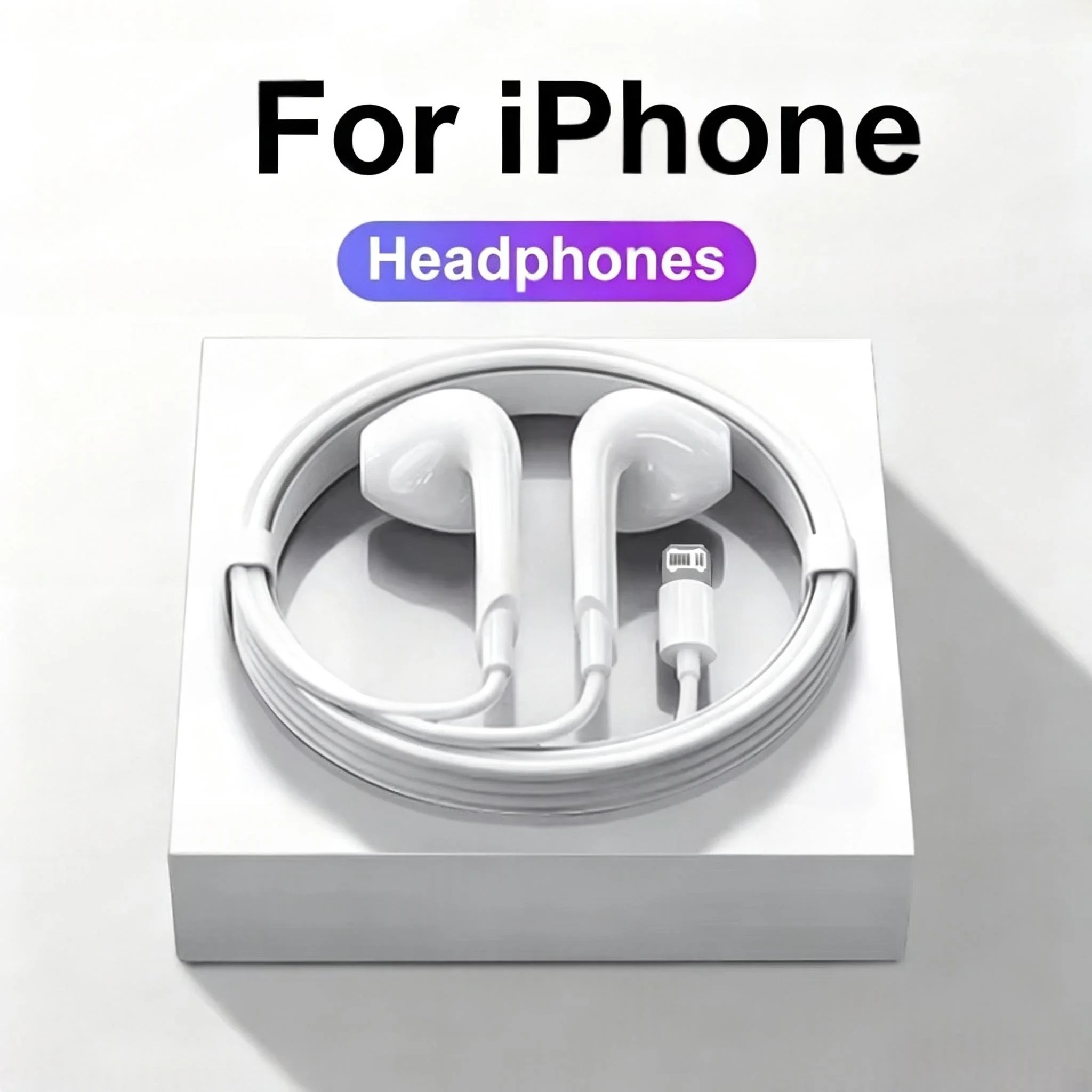 Fones de ouvido originais para apple iphone 14 11 12 13 pro max xr xs se 6 6s 7 8 plus bluetooth com fio acessórios Fones de ouvido originais para apple iphone 14 11 12 13 pro max xr xs se 6 6s 7 8 plus bluetooth com fio acessórios