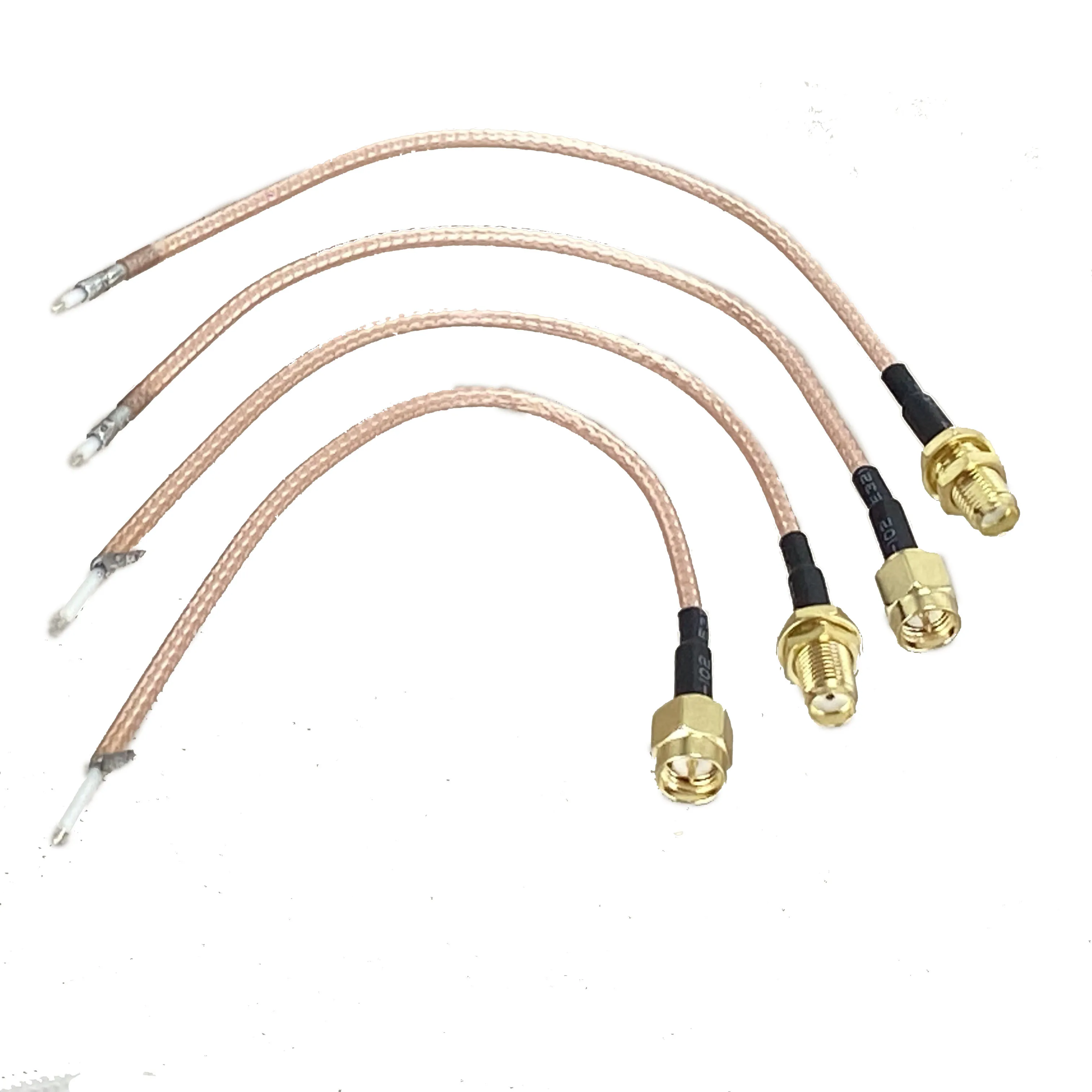 Cabo Pigtail SMA Macho para Solda em PCB, Cabo de Soldagem para Extensão de Antena WiFi, Roteador Wireless WiFi RG316