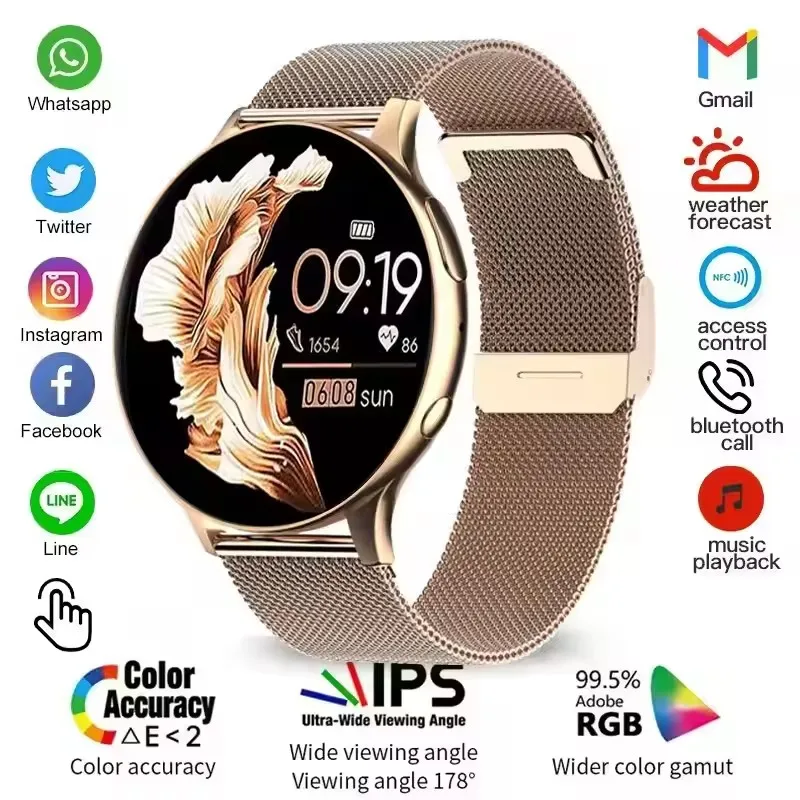 Relógio Inteligente Feminino 6, Monitoramento de Saúde, À Prova D'Água, Assistente de Voz, Chamada Bluetooth, Relógio Esportivo Masculino Novo 2026 Relógio Inteligente Feminino 6, Monitoramento de Saúde, À Prova D'Água, Assistente de Voz, Chamada Bluetooth, Relógio Esportivo Masculino Novo 2026