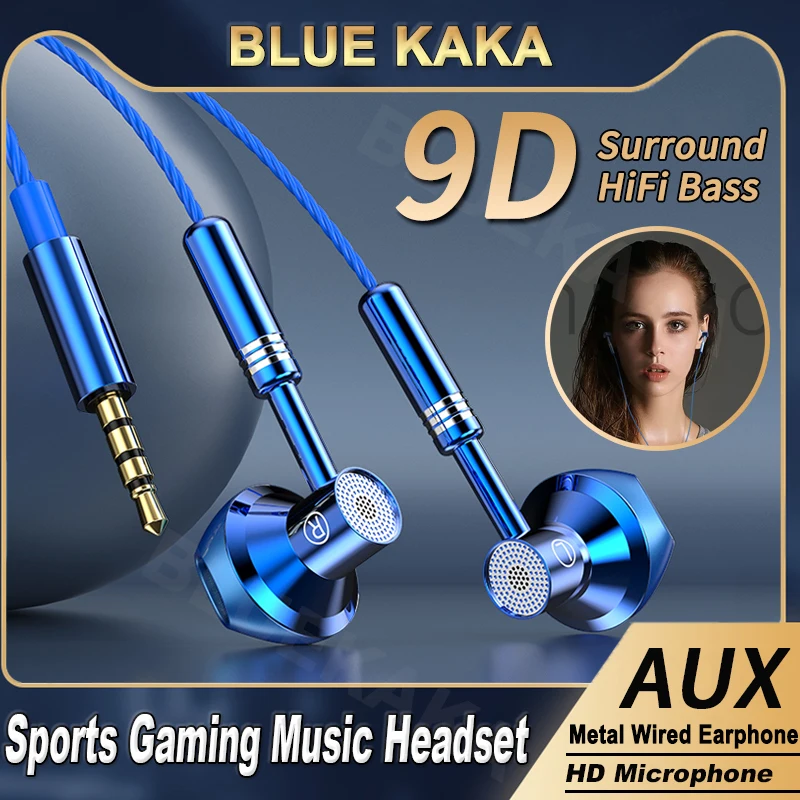 2023 novo tws 9d fones de ouvido estéreo gamers fone de ouvido com fio de alta fidelidade baixo fio fone de ouvido fones de ouvido do telefone com microfone